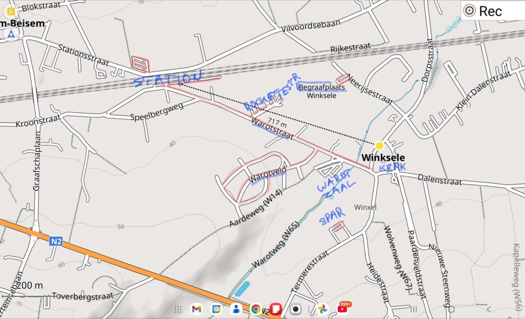 Perkeerplaatsen Winksele